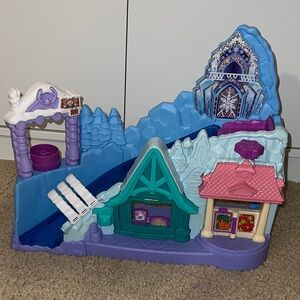 Frozen-Themed Playset with Blue and Purple Accents REPLACEMENT